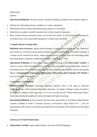 AIOU B.Ed 4 Years Code 8675 Research Project Solved Sample Spring 2026 ...