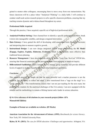 Coding Project Plan AIOU B.Ed 4 Years Code 8675 Research Project Solved Sample Spring 2026 ...