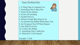 Guessing Motion force and laws of motion | PPTX