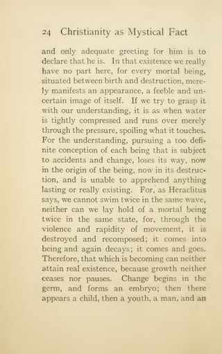 Christianity As Mystical Fact And The Mysteries Of Antiquity