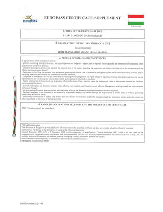 Tax consultant Certificate2