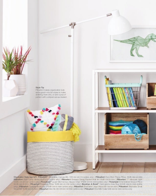 pillowfort stackable wood bin