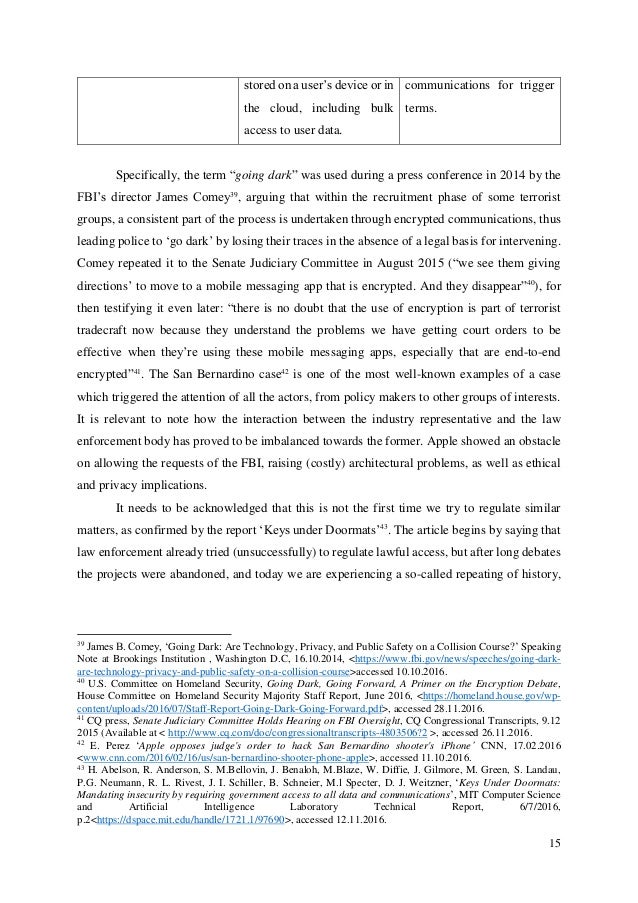 Master thesis cryptography