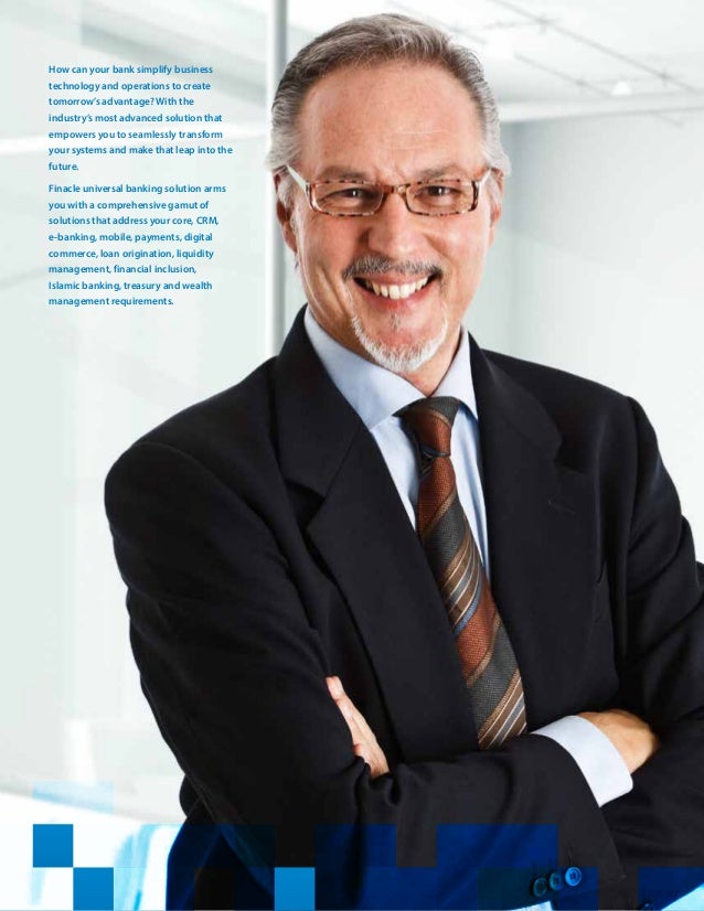 finacle universal banking solution from infosys