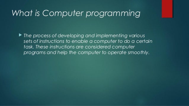 Welcome to my presentation
