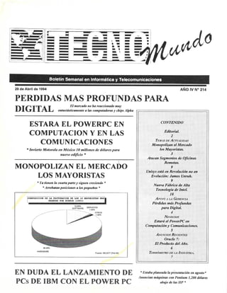 Tecno Mundo - Mercado Mayoristas TI 1993 29 Abr 94