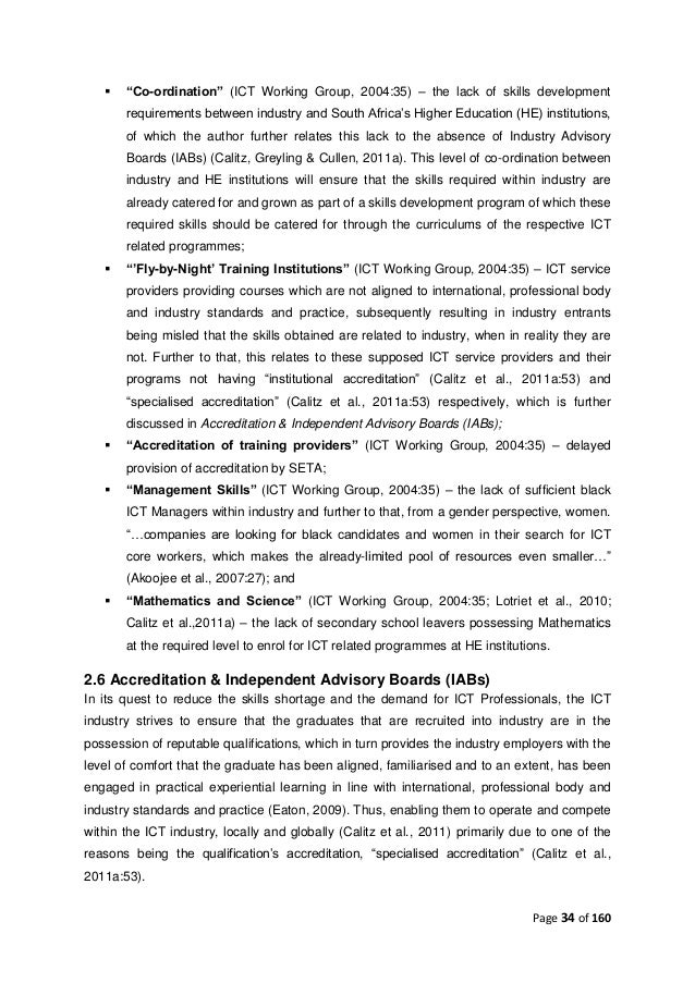 mini dissertation mit 840 ict skills shortage supply and demand mini mini dissertation mit 840 ict skills shortage supply and demand mini