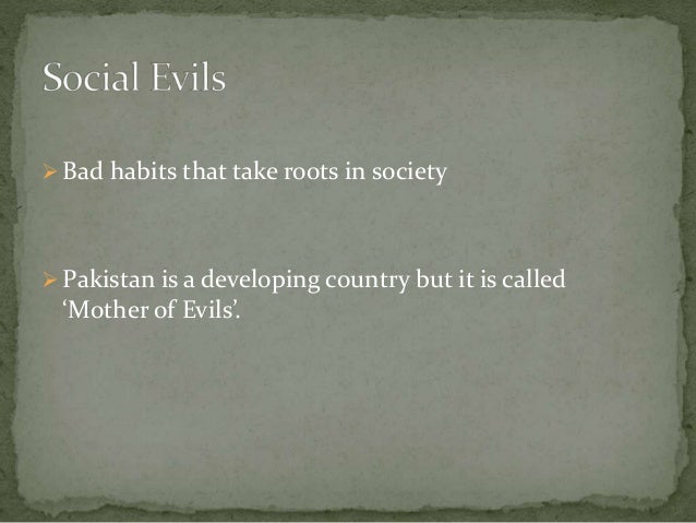 Essay on social evils pdf image