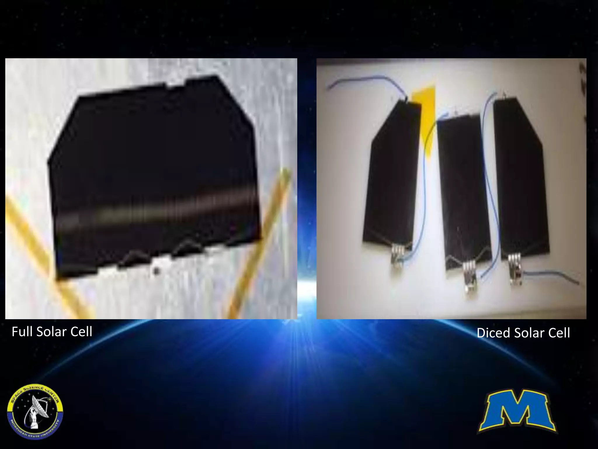 Full Solar Cell Diced Solar Cell
 