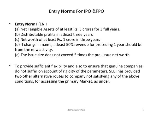 Book bulding method ipo