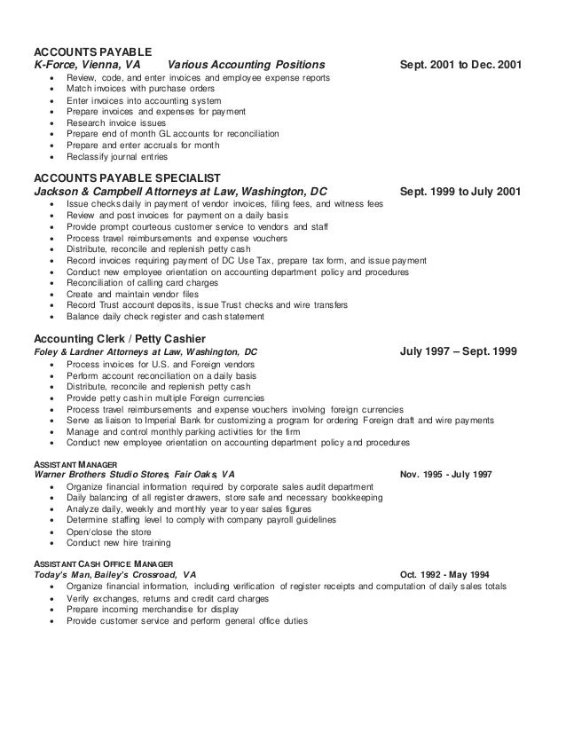 resume specialist reconciliation sample resume 05132014 Beth resume specialist reconciliation sample resume 05132014 Beth