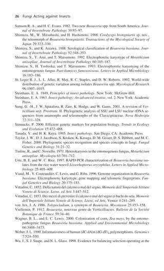 Samson Insectis Insect Fungal Associations Ecology and Evolution Fernando E. Vega | PDF