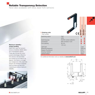 Balluff Product News | PDF