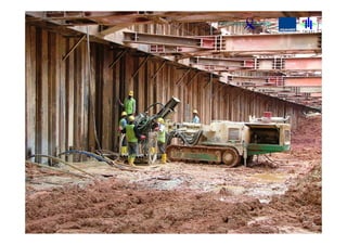 Installation of ground anchor
26
 