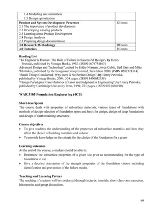 WAR Engineering Programme(2) | PDF