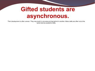 Gifted Students | PPT