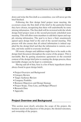 Particular Draft Creating The Perfect Design Brief How To Manage Design For Strategic ...