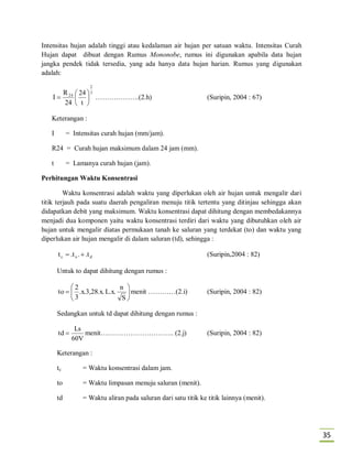 87280501 perencanaan-sistem-drainase-130227011440-phpapp01 | PDF