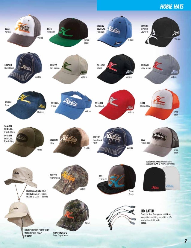hobie fishing hat