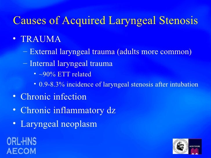 8737 Coclia 84 Glottic Ans Subglottic Stenosis