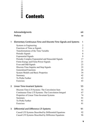 Fundamentals of Signals and Systems 1st ed Edition Benoit Boulet | PDF
