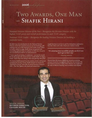 National Director of the Year 2006