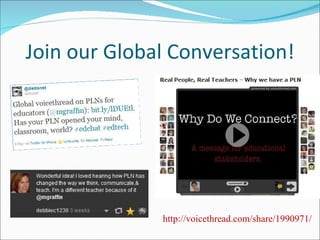 Join our Global Conversation! http://voicethread.com/share/1990971/   