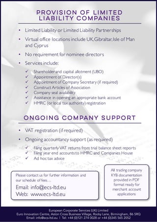 UAE UBO registration services