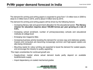 Global competitiveness of Indian paper industry | PDF