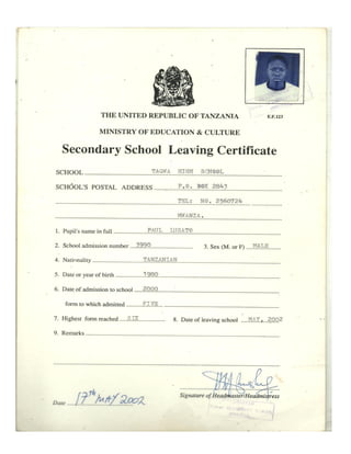 PAUL LUSATO CV