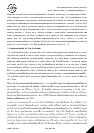The Impact of Intellectual Capital on Firm Performance of Manufacturing ...