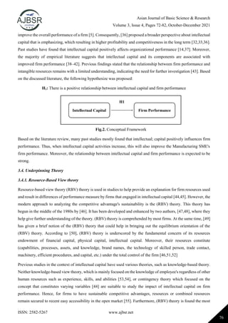 The Impact of Intellectual Capital on Firm Performance of Manufacturing ...