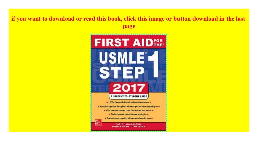 First Aid for the USMLE Step 1 2017 paperback