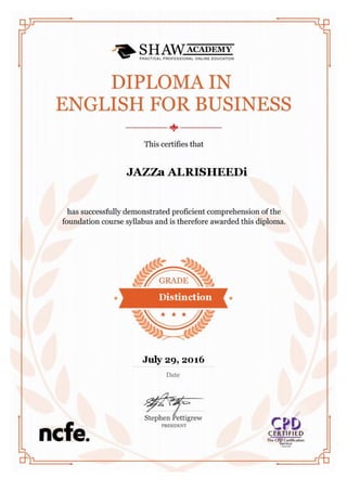 Business English Certificate