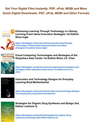 Ubiquitous Learning Strategies for Pedagogy Course Design and ...
