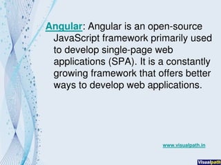 full stack development