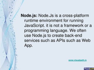 full stack development