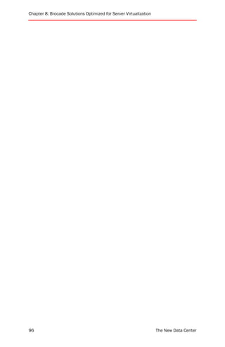 Chapter 8: Brocade Solutions Optimized for Server Virtualization




96                                                                 The New Data Center
 