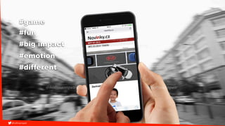 game, fun, big impact, emotion, diﬀerent
 