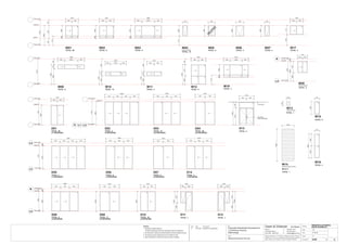 2 EQ.EQ.
1450
850 600
3250
EQEQ EQ
EQ EQ
10291371
L4
R
1286
3100
WINDOW & EXTERNAL
DOOR SCHEDULE
A200
8571543700
3100
W01 W02 W03 W04
(obscure glass)
W10 W11
W08
(obscure glass)
W09
Sill RL
Head RL
D09 D10 D11
W05 W06
D12
1570 3250
610
3250
2530 1810
1450
D05 D06 D07
D08
D01
1570
2400
27742400
2400
2400
2400
2400
Floor Level
Floor Level
3100
Floor Level
Floor Level
1210
1372
2400
D03 D04
850 970
1886514700
10295141557
10295141557
700
2700
Head RL
Ceiling Level
Floor Level
300
1028
3100
Floor Level
Floor Level
Floor Level
Floor Level
2700
Floor Level
Head RL
Ceiling Level
Head RL
Head RL
2400
326300
TOTAL 90 TOTAL 6 TOTAL 8
TOTAL 16
TOTAL 8 TOTAL 2
TOTAL 4
TOTAL 2TOTAL 15TOTAL 9
TOTAL 36
(17 REVERSE)
TOTAL 4
( 2 REVERSE)
TOTAL 6
(3 REVERSE)
TOTAL 8
(4 REVERSE)
TOTAL 8
(4 REVERSE)
TOTAL 17
(9 REVERSE)
TOTAL 15
(5 REVERSE)
TOTAL 1 TOTAL 1
TOTAL 37
(19 REVERSE)
TOTAL 36
(18 REVERSE)
1114
1286
1286
1286257
W12
1810
TOTAL 6
2400
10281372
1028
1286257
1286257
W07
610
TOTAL 4
1286
1114
EQ EQ EQ EQ2 EQ
EQ EQ
EQ EQ
EQ EQ
4090
EQEQEQ EQ
2410
EQEQ
3250
EQEQ EQ
3250
EQEQ EQ
2410
EQEQ
2410
EQEQ
1810
EQ EQ
1810
EQ EQ 850600
2400
1543
1543
F
FF
F
F F F
F
FF
F
FF
F
F
F F
F F F
F F F
F
2800
3100
Floor Level
Floor Level
Head RL
D02
TOTAL 4
(2 REVERSE)
4090
EQEQEQ EQ
G L1 L2
W13
(metal louvres)
450
TOTAL 1
W15
610
1500
TOTAL 6
F
1450
3900
W14
(metal acoustic louvres)
TOTAL 1
W16
610
2900
TOTAL 4
F
14501450
F
1372
D13
2780
TOTAL 3
2143637
1810
EQ EQ
F
SECURITY
LOCK RELEASE
450
EQ.
F
EQ.2 EQ.EQ.
F
U/S SLAB
D
ELETED
NOTES :
1. Windows viewed external.
All open dimensions are brick openings, allow for tolerance.
2. All aluminium windows powdercoated & include handles & locks.
3. All window & door dimensions to be verified on site.
4. Sub-Contractor to confirm all door & screen numbers.
W17
1570
TOTAL 4
11141286
EQ EQ
F
W18
3010
TOTAL 2
1286257
EQ EQ2 EQ
F
F
FF
1114
D14
TOTAL 2
(1 REVERSE)
3010
EQEQ EQ
F
Block C
L4
L3
R
L4
F
Job:
Proposed Residential Development
1-9 Woniora Avenue
Wahroonga
Figured dimensions to be taken in preference to scale. Verify all
dimensions on site (vos). Copyright for the information contained
herein remains the property of Owen & Gilsenan Architects.
Drawing :
Scale : 1:50
Date : 27.04.06
Drawing No. :
Drawn : LY
Owen & Gilsenan Architects
Client:
Woniora Avenue Pty Ltd
Suite 4.1 P : (02) 9212 2417
105 Kippax Street F : (02) 9212 2617
Surry Hills NSW 2010 E : codesign@tpg.com.au
Issue :
Issue Date Amendments
A 27.04.06 Issued for Construction.
A
 