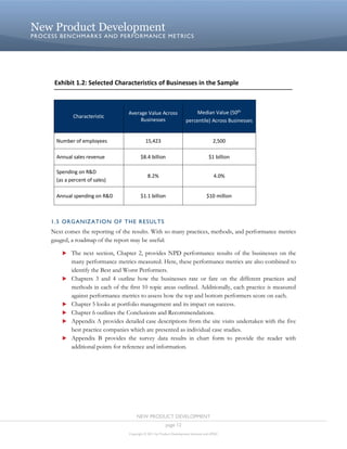 Process Development Metrics New Product Development Process Benchmarks And Performance Metrics ...