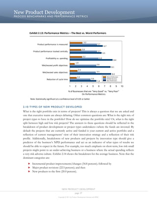New Product Development Process Benchmarks And Performance Metrics ...