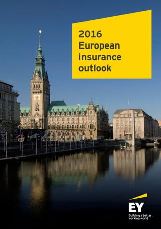 2016
European
insurance
outlook
 