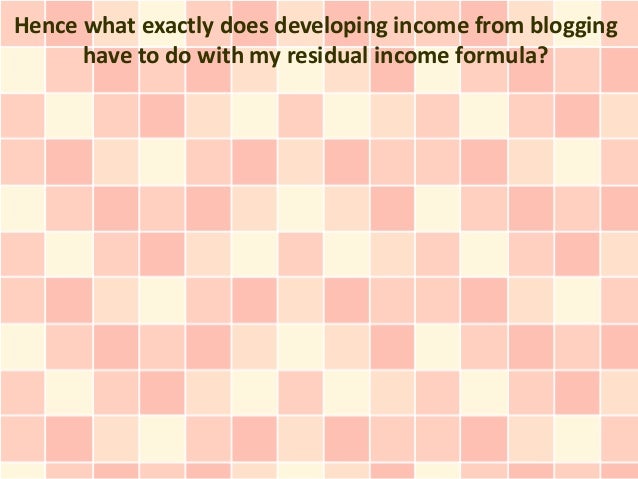 residual income examples residual income examples