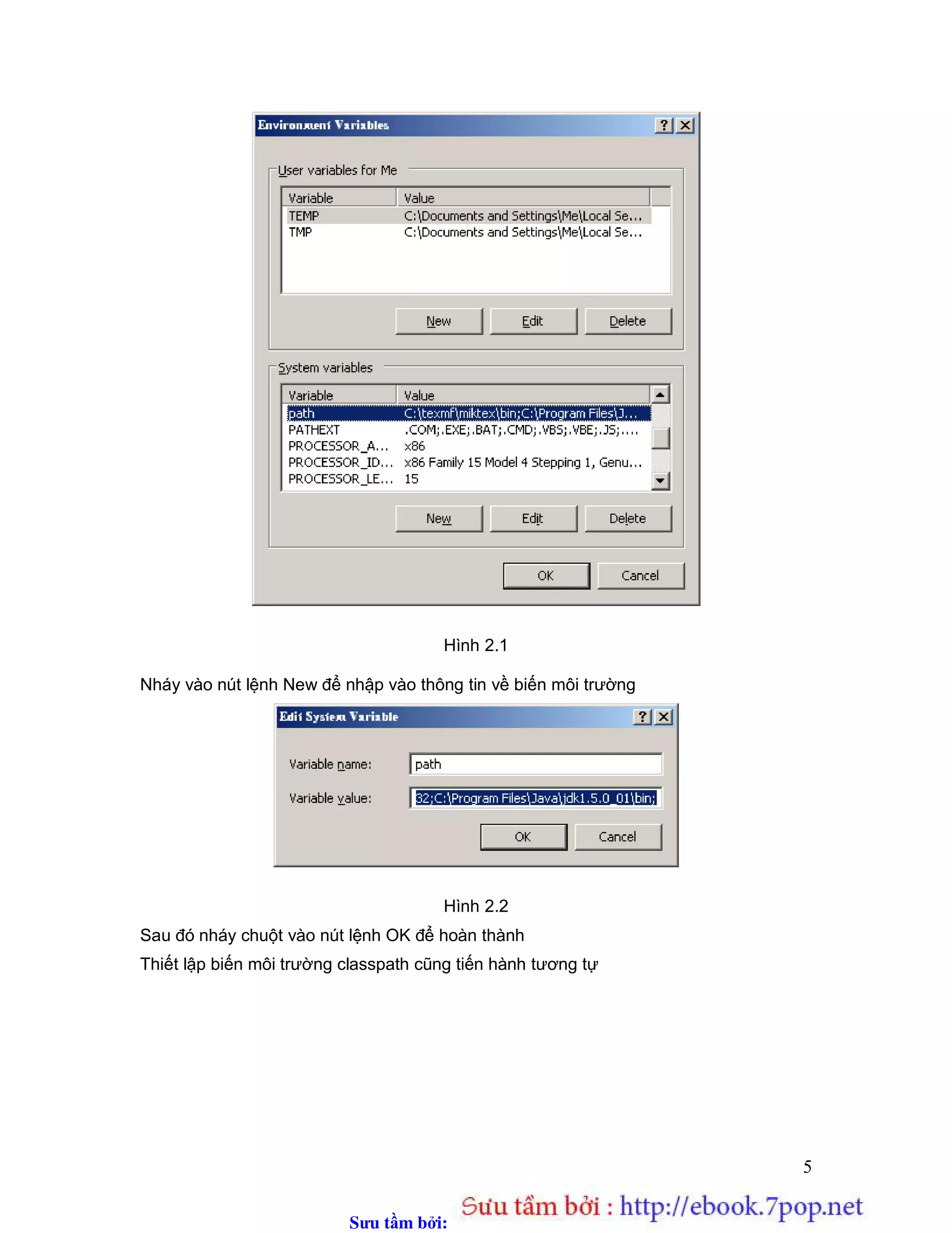 Sưu t m b i: www.daihoc.com.vn
185
public UDPServer(int port, int bufferSize) throws SocketException
{
this.bufferSize=bufferSize;
this.ds=new DatagramSocket(port);
}
public UDPServer(int port)throws SocketException
{
this(port,8192);
}
public void run()
{
byte[] buffer=new byte[bufferSize];
while(true)
{
DatagramPacket dp=new DatagramPacket(buffer,buffer.length);
try{
ds.receive(dp);
this.respond(dp);
}
catch(IOException e)
{
System.err.println(e);
}
}
}
public abstract void respond(DatagramPacket req);
}
Server Echo
import java.net.*;
import java.io.*;
public class UDPEchoServer extends UDPServer
{
 