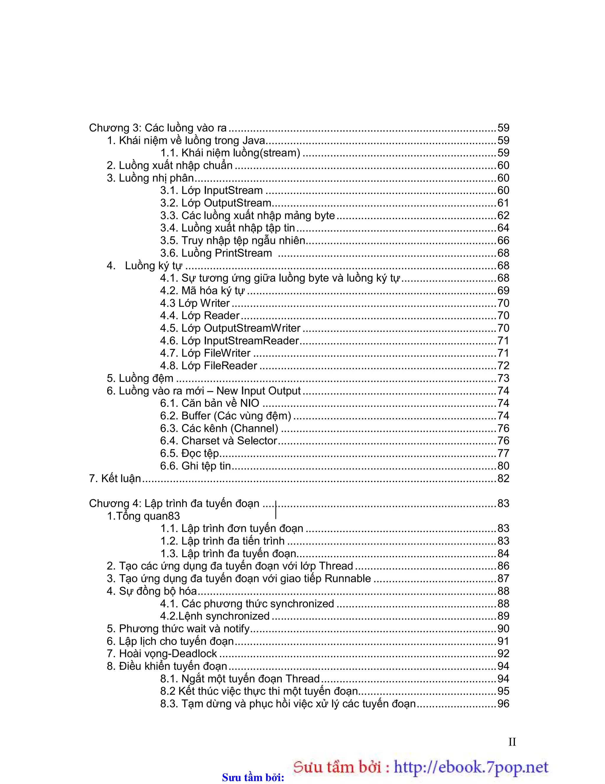 Sưu t m b i: www.daihoc.com.vn
16
Hình 1.8
3.2.2. HTTP-Giao thức truyền siêu văn bản (Hypertext Transfer Protocol)
HTTP là một giao thức được sử dụng bởi các ứng dụng web. HTTP là một giao
thức có độ tin cậy cao, được cài đặt dựa trên nền giao thức TCP. Tương tự như FTP,
HTTP cũng được sử dụng để truyền các tệp tin qua mạng. Tuy nhiên, không giống với
FTP, nó có các đặc trưng như đệm dữ liệu, định danh các ứng dụng client, hỗ trợ cho các
định dạng kèm theo khác, như MIME,…Những đặc trưng này có trong header HTTP.
3.2.3. HTTPS-HTTP over SSL (Secure Socket Layer)
Nếu có yêu cầu trao đổi dữ liệu mật với một webserver, người ta sử dụng giao thức
HTTPS. HTTPS là một sự mở rộng của giao thức HTTP và các nguyên tắc đã được thảo
luận ở mục trước vẫn được áp dụng ở đây. Tuy nhiên cơ chế thì hoàn toàn khác, HTTPS
sử dụng lớp Socket bảo mật SSL(Secure Socket Layer) được phát triển bởi Netscape.
SSL ở tầng trên của giao thức TCP và bảo mật thông tin được truyềntrên mạng bằng
cách sử dụng nguyên tắc mã hóa công khai.
3.3. Các giao thức E-mail
Có một số giao thức sử dụng cho e-mail phổ biến như sau
 SMTP-Simple Mail Transfer Protocol
SMTP là một giao thức để gửi và nhận các e-mail. Nó có thể được sử dụng để gửi
e-mail giữa client và server sử dụng cùng giao thức giao vận, hoặc để gửi e-mail giữa các
server sử dụng các giao thức giao vận khác nhau. SMTP có khả năng chuyển tiếp các
thông điệp thông qua các môi trường dịch vụ giao vận. SMTP không cho phép chúng ta
đọc các thông điệp từ một mail server.
 POP3-Post Office Protocol
POP3 được thiết kế cho các môi trường không được liên kết. Trong các môi trường
không duy trì liên kết thường trực với mail server, ví dụ, trong các môi trường trong đó
thời gian liên kết lâu. Với POP3, client có thể truy xuất tới server và tìm kiếm các thông
điệp mà server hiện đang nắm giữ. Khi các thông điệp được tìm kiếm từ client, chúng
thường bị xóa khỏi server, mặc dù điều này là không cần thiết.
 IMAP-Inernet Message Access Protocol
 