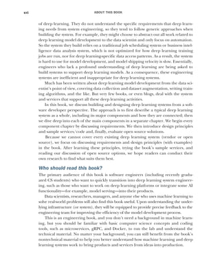 Designing Deep Learning Systems A guide for software engineers 1st ...
