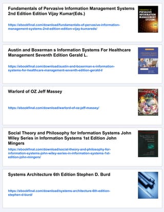 Management Information Systems 6th Edition Effy Oz | PDF