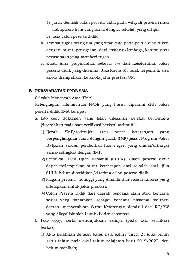 Juknis Ppdb 2019 2020 Final