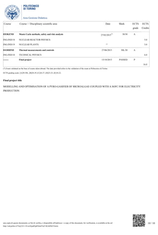 MG - Master Transcript of Records | PDF